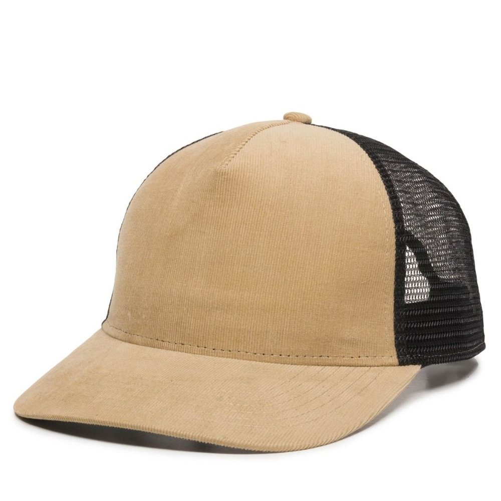 Corduroy Modern Mesh Snapback Hat